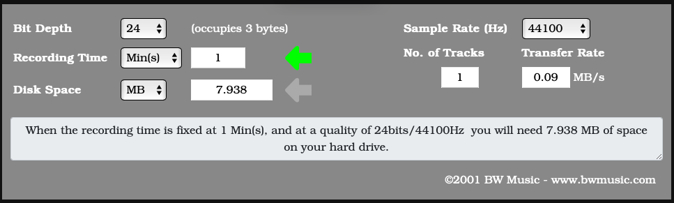 DTDCalc
